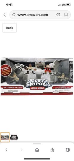 Galactic heroes millennium Falcon return of the Jedi