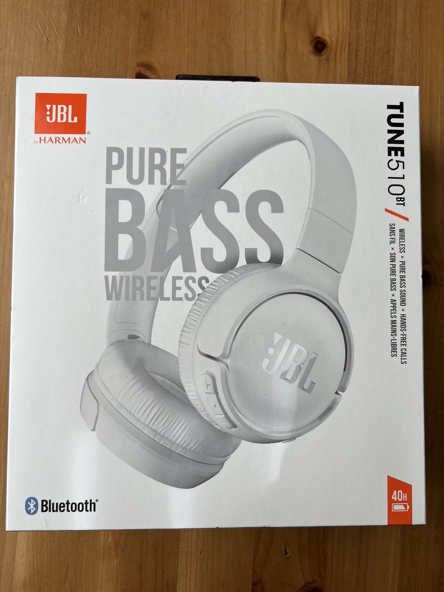 JBL Tune 510BT - Wireless Bluetooth Headphones Bundle 