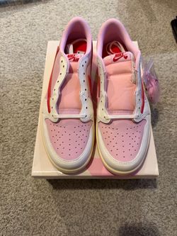 Jordan 1 Retro Travis Scott Tropical Pink Sz 11.5 Brand New