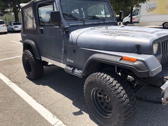 Jeep Wrangler Rims and Tires YJ TJ   Rims for Sale in San  Dimas, CA - OfferUp