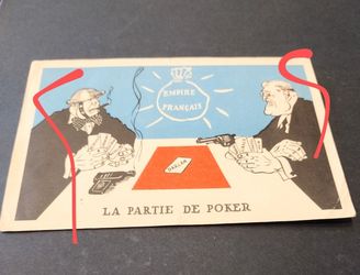 Postcard Roosevelt In A Political Poker Party 