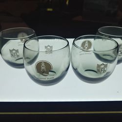 Vintage Houston Oilers Glasses