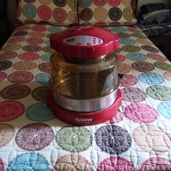 Used/Excellent Condition Red NuWave Oven.