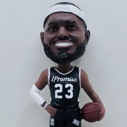 Lebron James I Promise Akron Rubberducks Bobblehead 