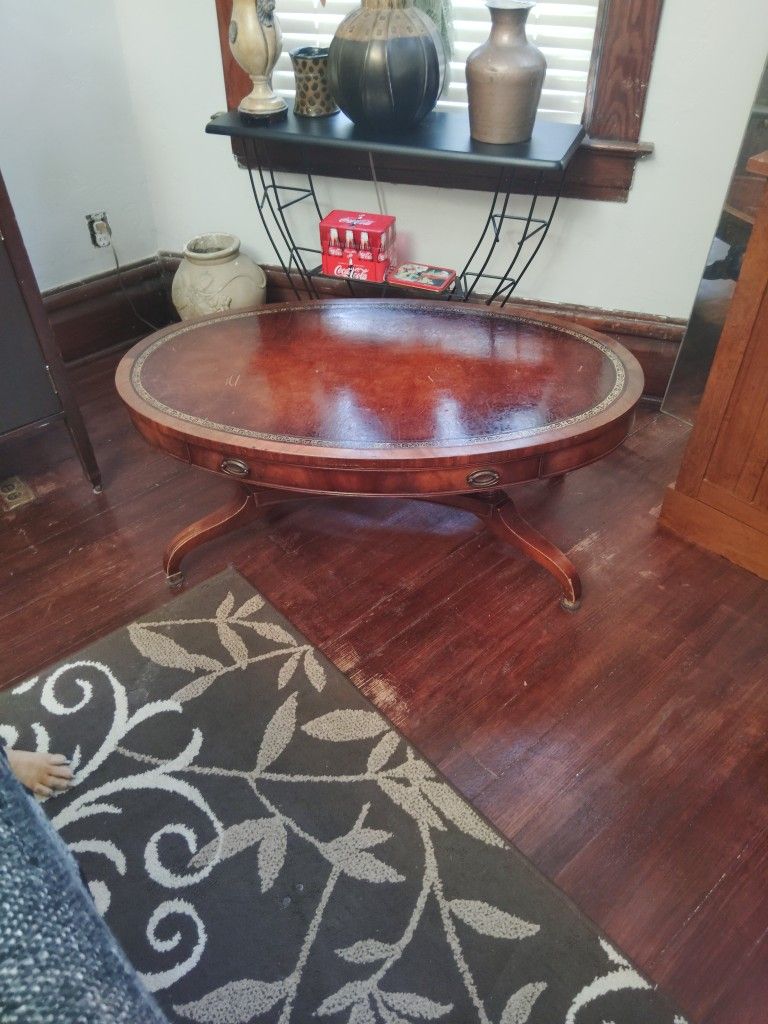 1940s Mahogany Coffee Table