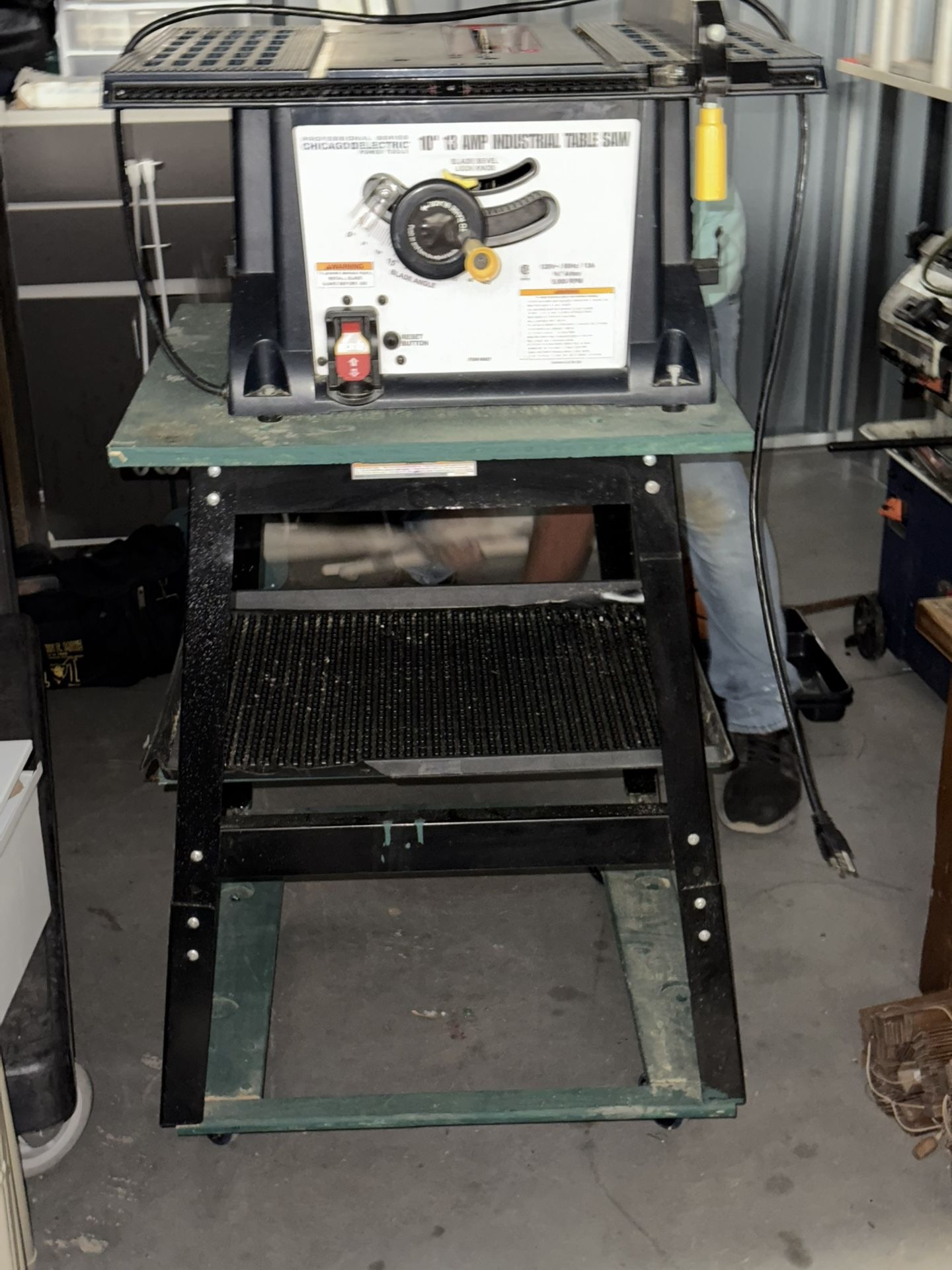 10inch. 13amp Industrial Table Saw