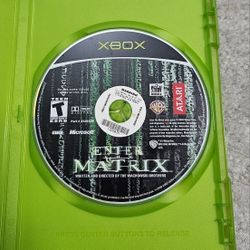 Enter The Matrix Xbox Game 