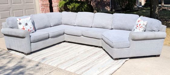Large Grey Sectional Couch, DELIVERY AVAILABLE!!