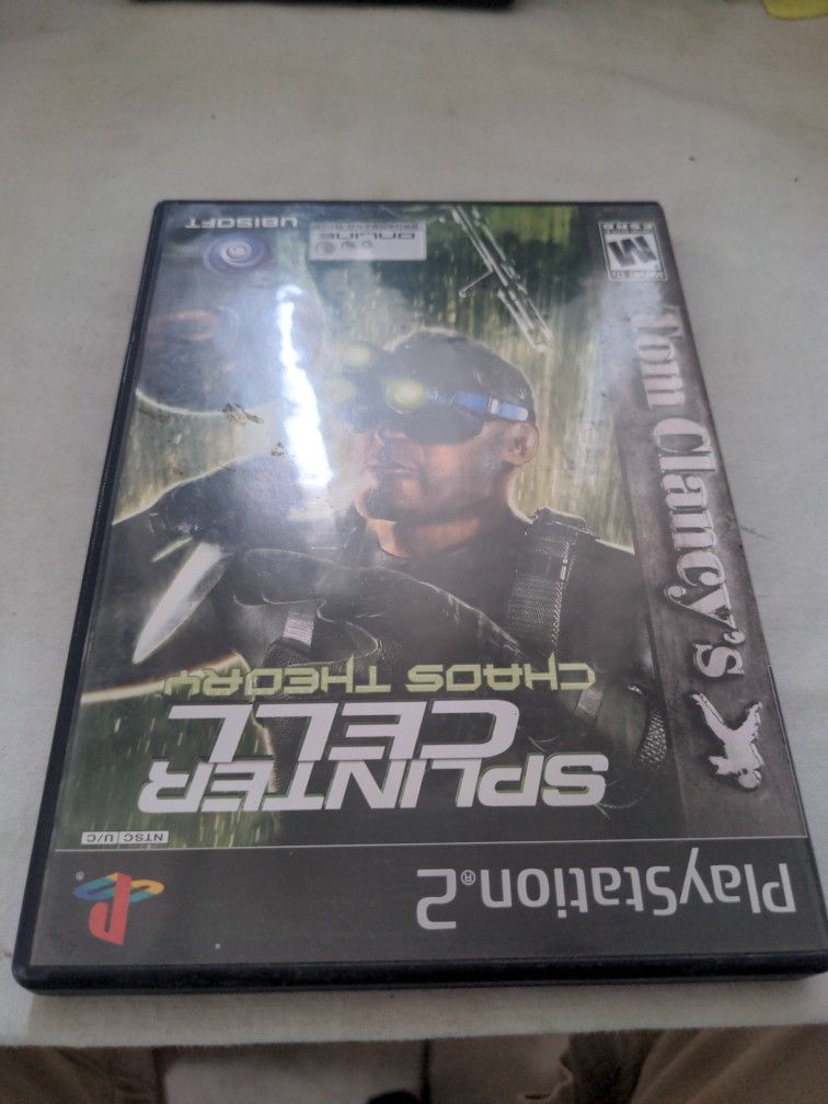 PlayStation 2 Splinter Cell Chaos Theory Used Game.