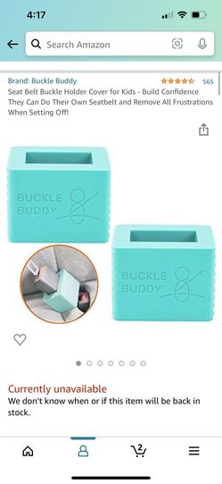 Seatbelt Buckle buddy For Car seat Booster Or Regular Seat
