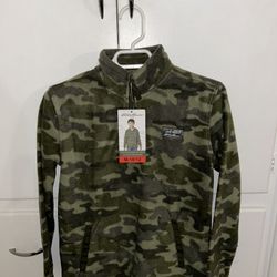 Boys Eddie Bauer Camouflage Pull Over Brand New