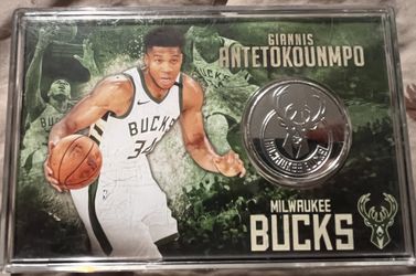 Giannis Antetokounmpo Silver Coin