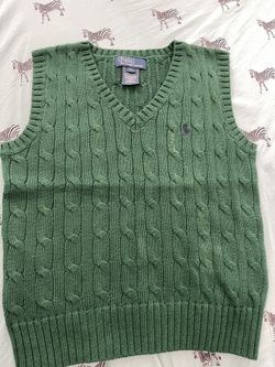 Cable-Knit Sweater Vest $20ea