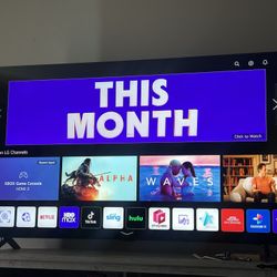 LG QNED miniLed 4k Smart Tv 