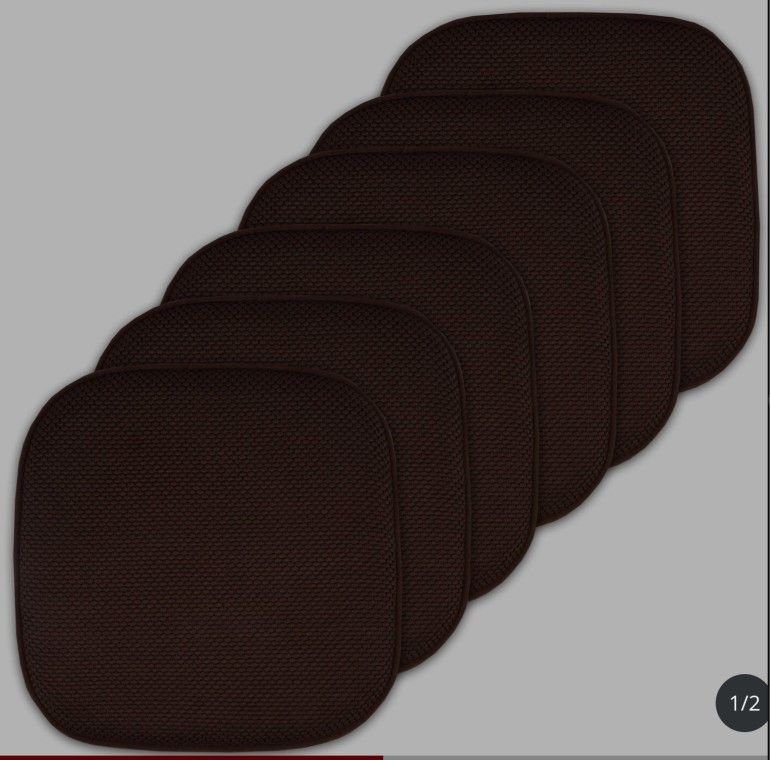 Sweet Home Collection Cushion Memory Foam Chair Pads Honeycomb