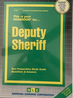Deputy Sheriff Passbook (Career Examination Series)