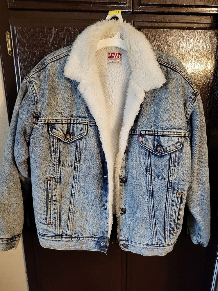 Levi Wool Denim Jacket
