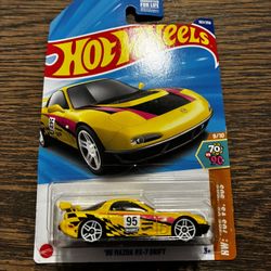 Hotwheels 95 Mazda RX-7 Drift Imported Mainline