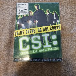 CSI Season 1 DVD 