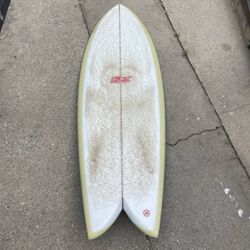 Elmore Frye'd Fish Surfboard