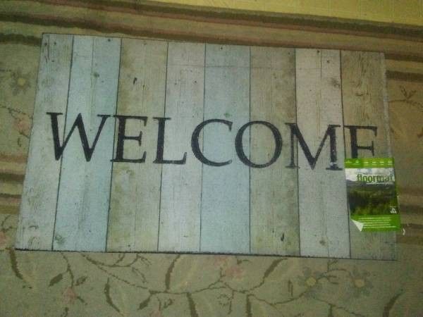 Door Mat! Mohawk Brand! 35" x 23" Brand New!