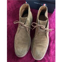 Medium Brown Suede Mens Shoes