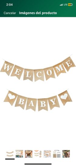 Letrero De Bienvenida Bebé