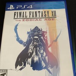 Final Fantasy XII The Zodiac Age PS4