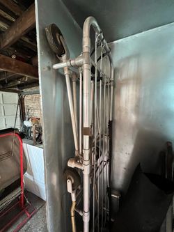 Vintage Ambulatory/Mortuary Cot Gurney