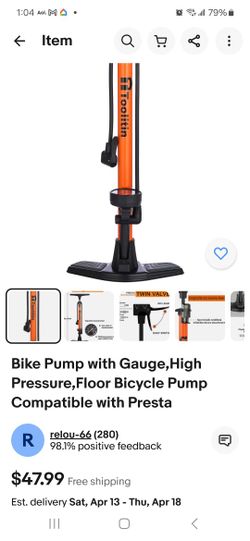 Bicycle Pump - Toolitin