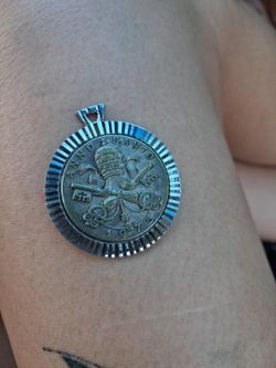 1975 Anno Santo Vatican Coin Pendant