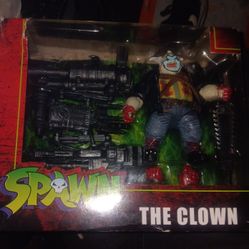 McFarlane Toys Spawn The Clown Action Figure Deluxe Bloody Variant New A6