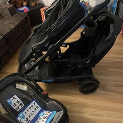 Duo Stroller System With Extra Seat & Extendable