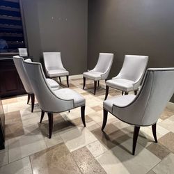 6 Dining chairs 