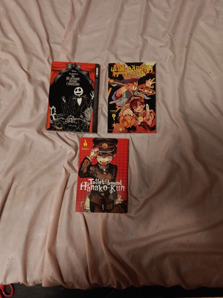 Nightmare Before Christmas Managa And TBhk Manga