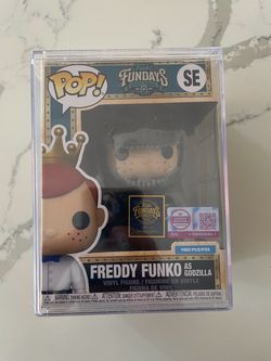 Freddy as Godzilla funko pop
