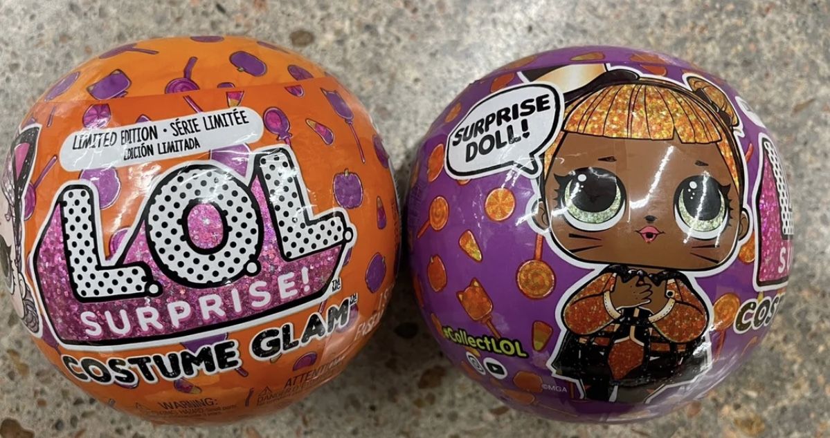 Brand new factory sealed lol surprise costume glam Halloween 2021 lot of 2 balls.  There’s ONLY 2 dolls in this limited edition series.