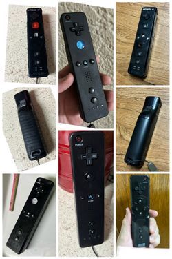 #23-#28 (black) Wii Remotes for Nintendo Wii Console motion sensor Used