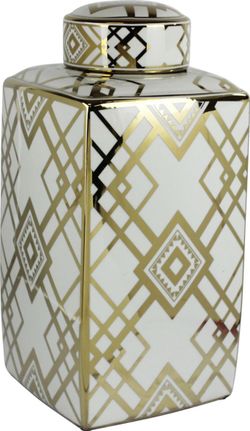 (2) Clenell Gold Medium Jars