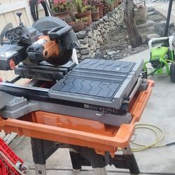 rigid 10in tile saw 