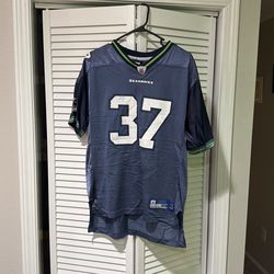 NWT vintage Reebok Seattle Seahawks #37 Shaun Alexander NFL jersey