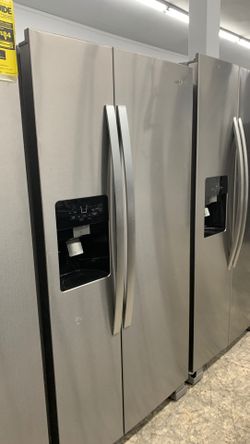 Whirlpool Side By Side Stainless Steel
