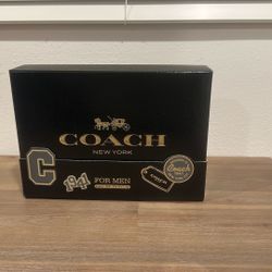 Brand New Coach Men Cologne With Shower Gel And Small Size Cologne 
