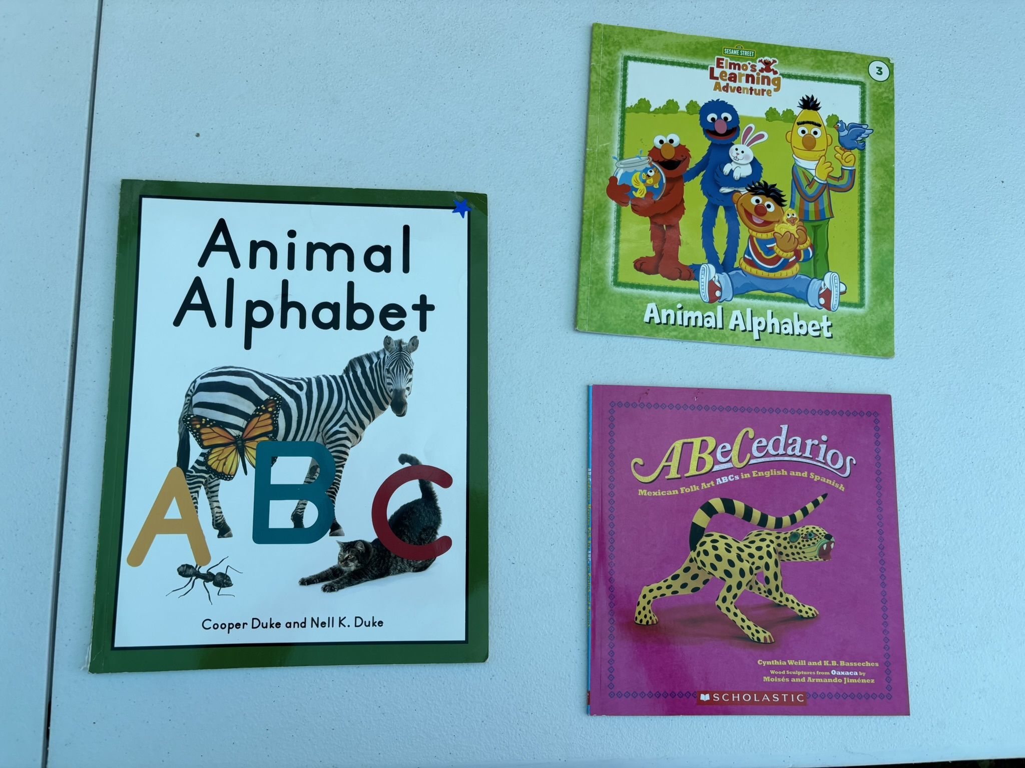 3 ABC alphabet Books-Parent, Classroom, Teacher, Kids. Reading for Sale ...