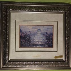 Thomas Kinkade Framed Print of the U.S. Capitol