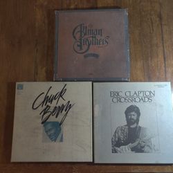 Eric Clapton Chuck Berry Allman Brothers CD Boxed Sets $20 Each Box Set