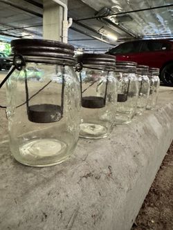 Shabby Chic lanterns X5