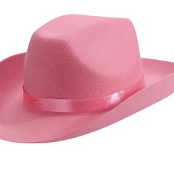Pink Felt Cowgirl Hats