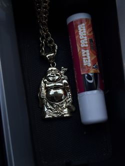 Gold Bhudda Pendant