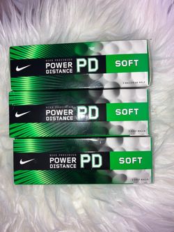 NIKE GOLF BALLS POWER DISTANCE PD SOFT UNUSED